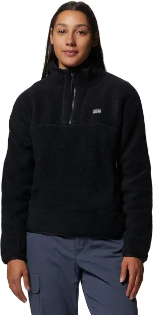 Mountain Hardwear Women's HiCamp Fleece Pullover for Hiking, Travel, Backpacking, and Everyday Wear