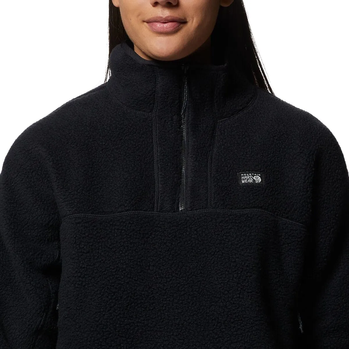 Mountain Hardwear Women's HiCamp Fleece Pullover for Hiking, Travel, Backpacking, and Everyday Wear
