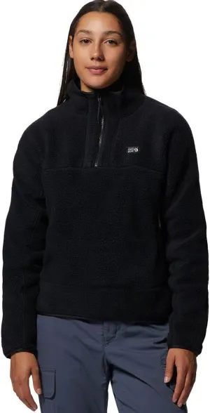 Mountain Hardwear Women's HiCamp Fleece Pullover for Hiking, Travel, Backpacking, and Everyday Wear