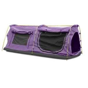 Mountview King Single Swag Camping Swags Purple