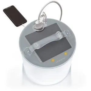 MPOWERD Luci Base Camp: Inflatable Lantern Rechargeable via Solar or USB-C   Phone Charger