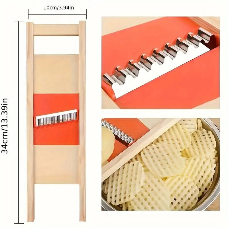 Multi-Functional Potato Slicer for Vegetables & Fruits