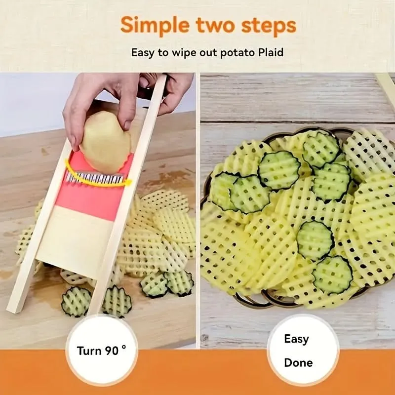Multi-Functional Potato Slicer for Vegetables & Fruits