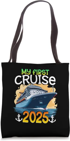 My First Cruise 2025 Ocean Adventure Tote Bag