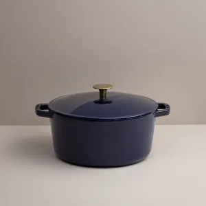 Navy Blue Classic Dutch Oven