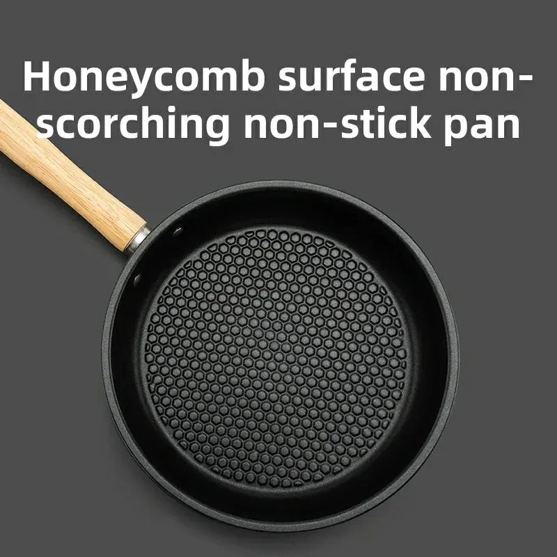 Non-Stick with Detachable Stainless Handle Satisfaction guarantee Frying Budget-friendly Qunature Steel Pan