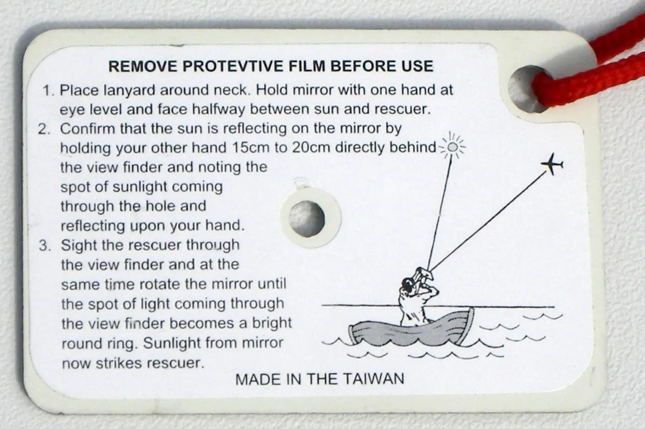 OBD Emergency Safety Mirror & Heliograph