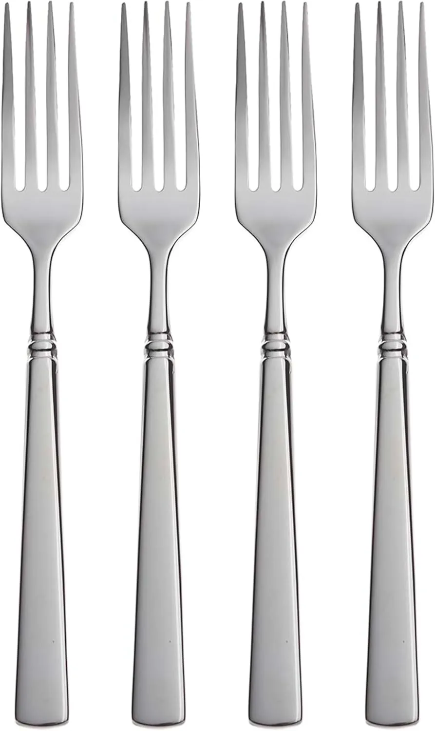 Oneida 2267004G Easton Fine Flatware Dinner Forks, Set Of 4