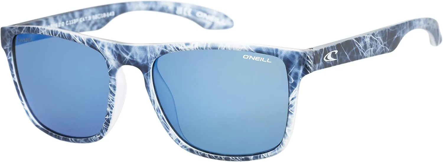 O'NEILL Chagos 2.0 Men's and Women's Square Polarized Sunglasses, 55 mm