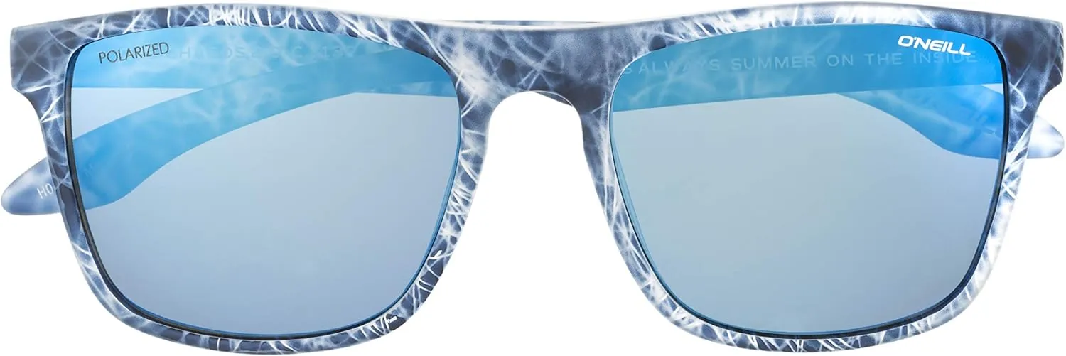 O'NEILL Chagos 2.0 Men's and Women's Square Polarized Sunglasses, 55 mm