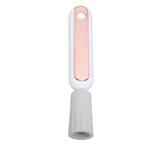 Orange Makeup Brush Cleaner Machine Electric 8000-12000RPM High Speed Cleaning Tool with Fast Charging, Portable Multifunctional Brush Washer for Home Commercial Use (White)
