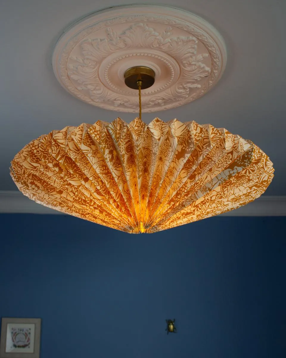 Origami Paper Lightshade Eclipse 'Yellow Spring Blooms'