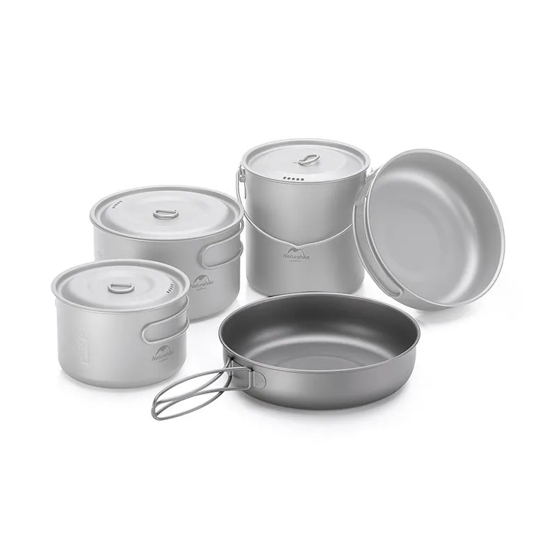 Outdoor Fashionable Naturehike TJP01 Pan-9H Ti Big ticket savings Ti Frying Color