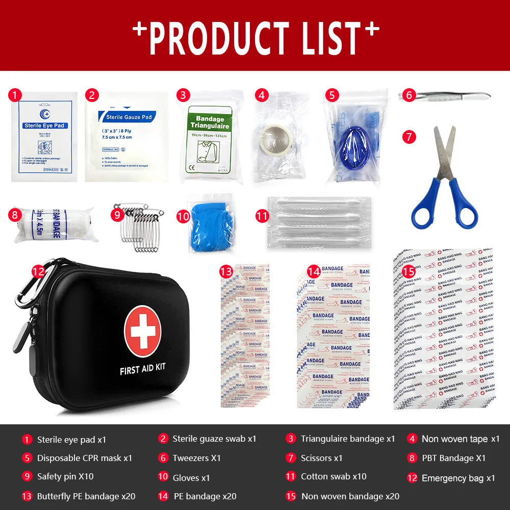 Outdoor First Aid Kit – Lightweight & Travel-Ready