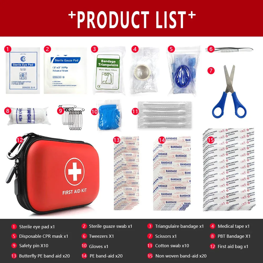 Outdoor First Aid Kit – Lightweight & Travel-Ready