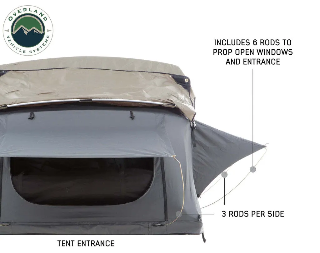 OVERLAND VEHICLE SYSTEMS | Nomadic 2 Extended Roof Top Tent in Dark Gray (18129936)