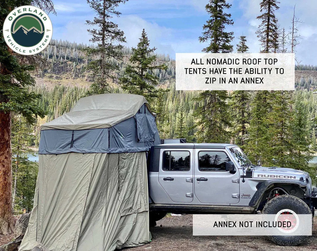 OVERLAND VEHICLE SYSTEMS | Nomadic 2 Extended Roof Top Tent in Dark Gray (18129936)