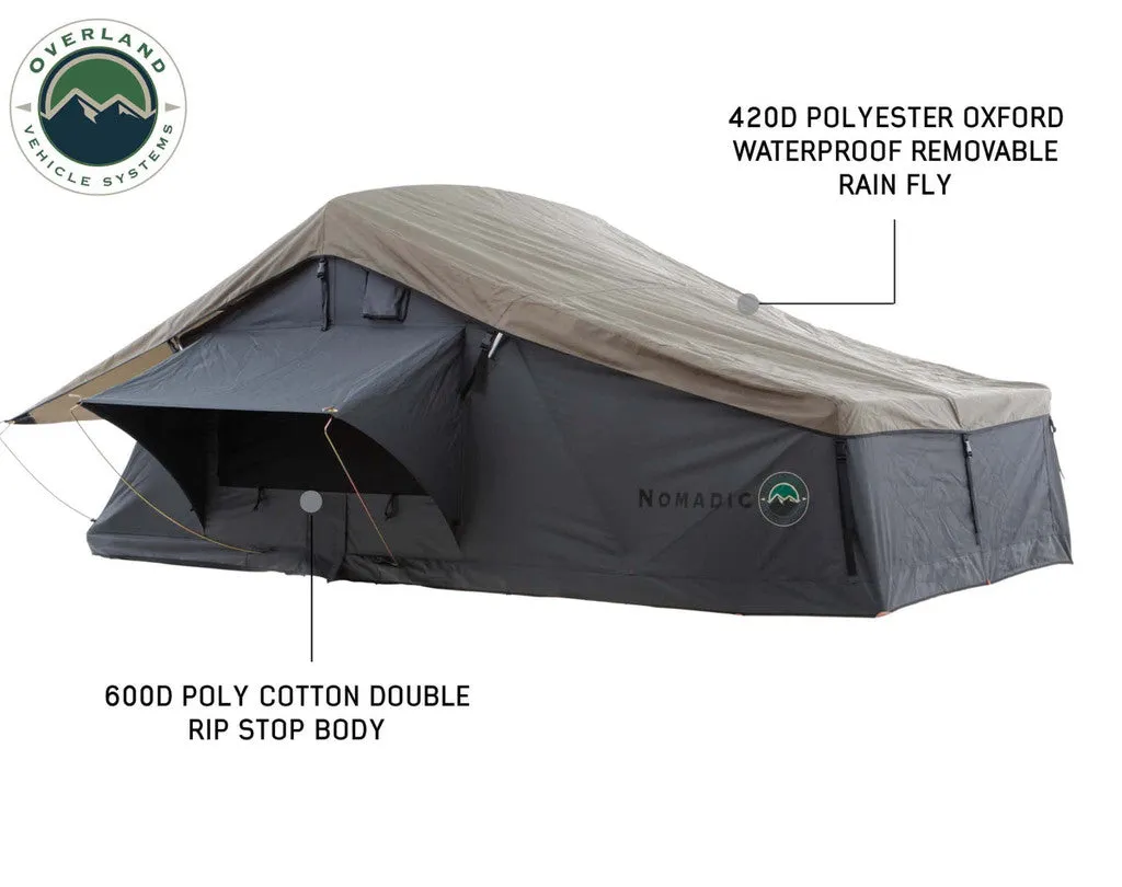 OVERLAND VEHICLE SYSTEMS | Nomadic 2 Extended Roof Top Tent in Dark Gray (18129936)