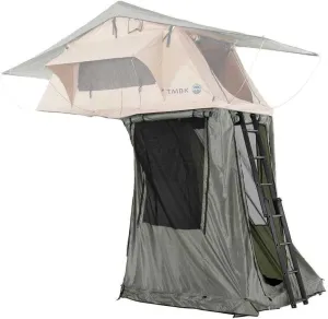 Overland Vehicle Systems TMBK Roof Top Tent Annex Green Base with Black Floor & Travel Cover