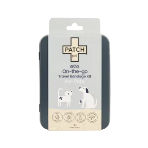 PATCH Pet Eco On-The-Go Travel Bandage Kit for Pets