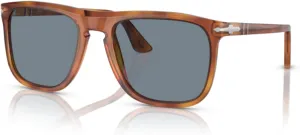 Persol PO3336S Aviator Sunglasses for Men for Women   BUNDLE With Designer iWear Complimentary Eyewear Kit