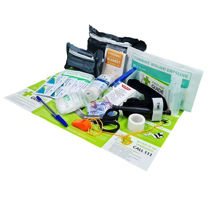 Personal Trauma First Aid Kit - Hand/Shoulder/Belt