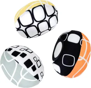 petshopAna MamaRoo Replacement Toy Balls for Mamaroo Swing,More Choices for Interactive and Reversibletoy Balls That Complement The MamaRoo with Dark Grey Cool Mesh Fabric