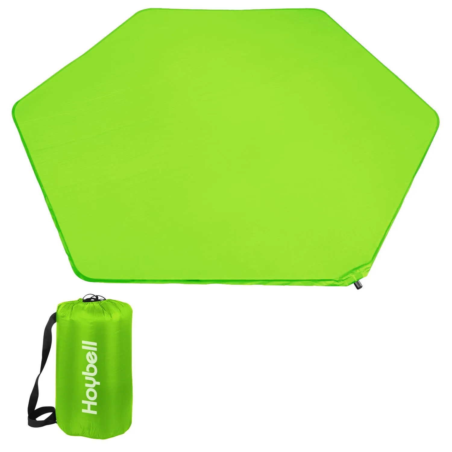 Playpen Mattress, Compatible with Summer Pop 'N Play Playard, Self Inflatable Comfortable with Carry Case - Green