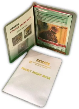 Pocket Smoke Mask, Carbon Filter, Resists Heat
