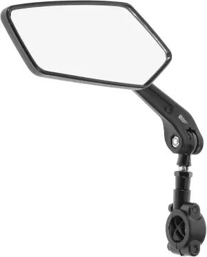 POPETPOP Adjustable Rearview Mirror for Electric Bikes Ebike Accessories Reflective Design for Mountain Bikes Safety