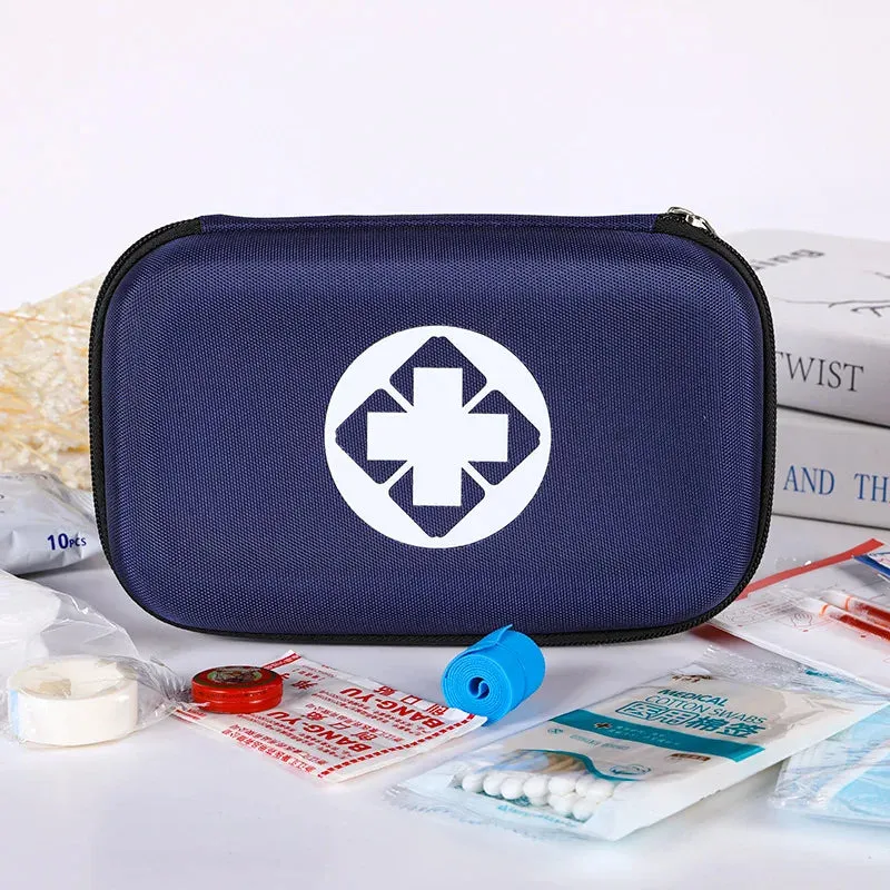 Portable Emergency Medical Bag First Aid Storage Box For Household Outdoor Travel Camping Equipment Medicine Survival Kit