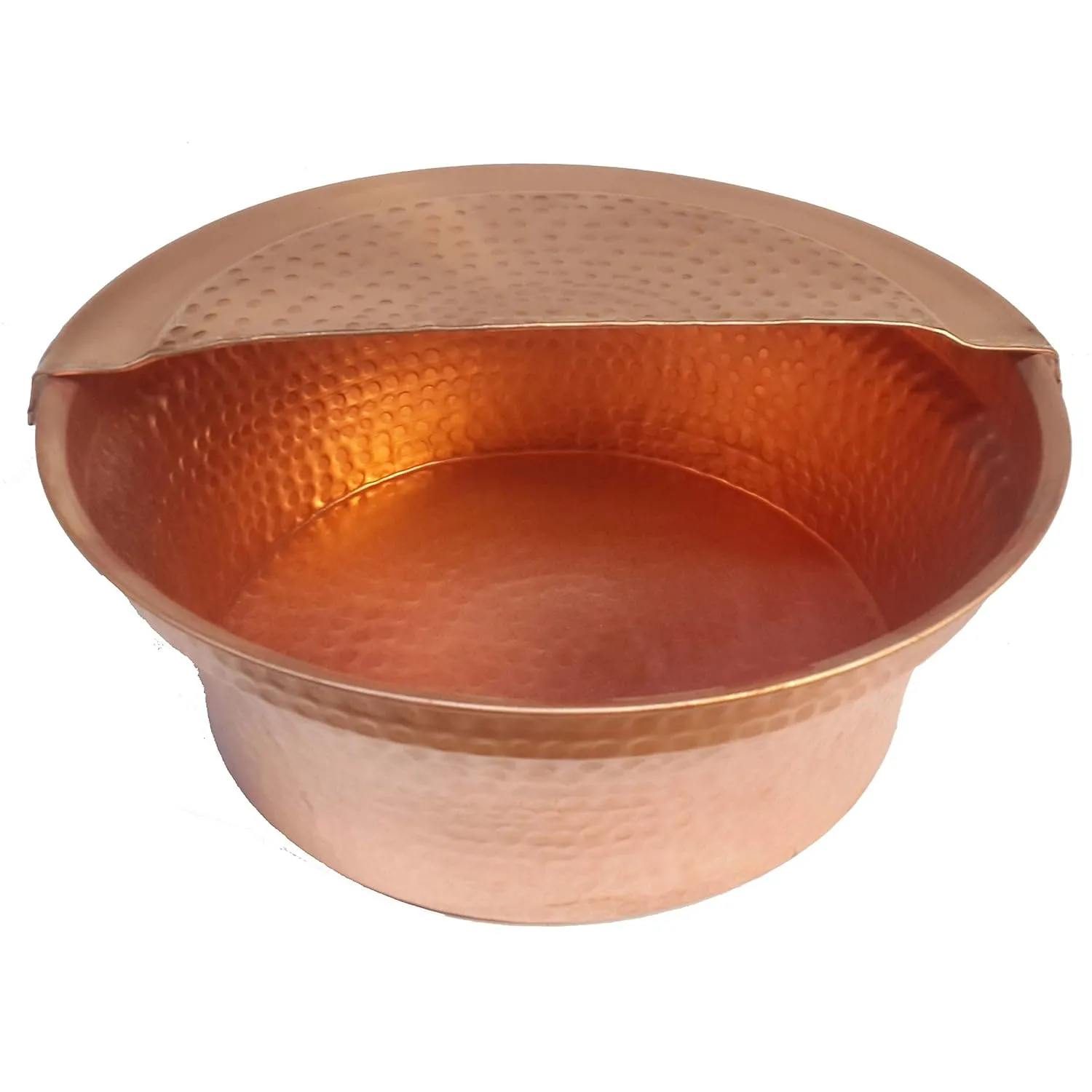 Portable Gold Copper Foot Bath Care Shower Spa Pedicure Feet Soak Wash Bowl Massage Body Health Tub Basin Cauldron Pot   Footrest