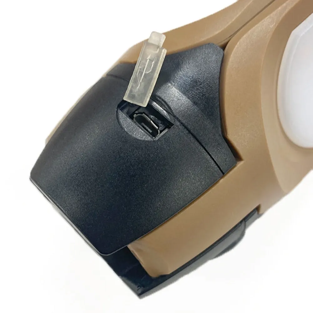 Post General Tri-Panel Solar Charged LED Light
