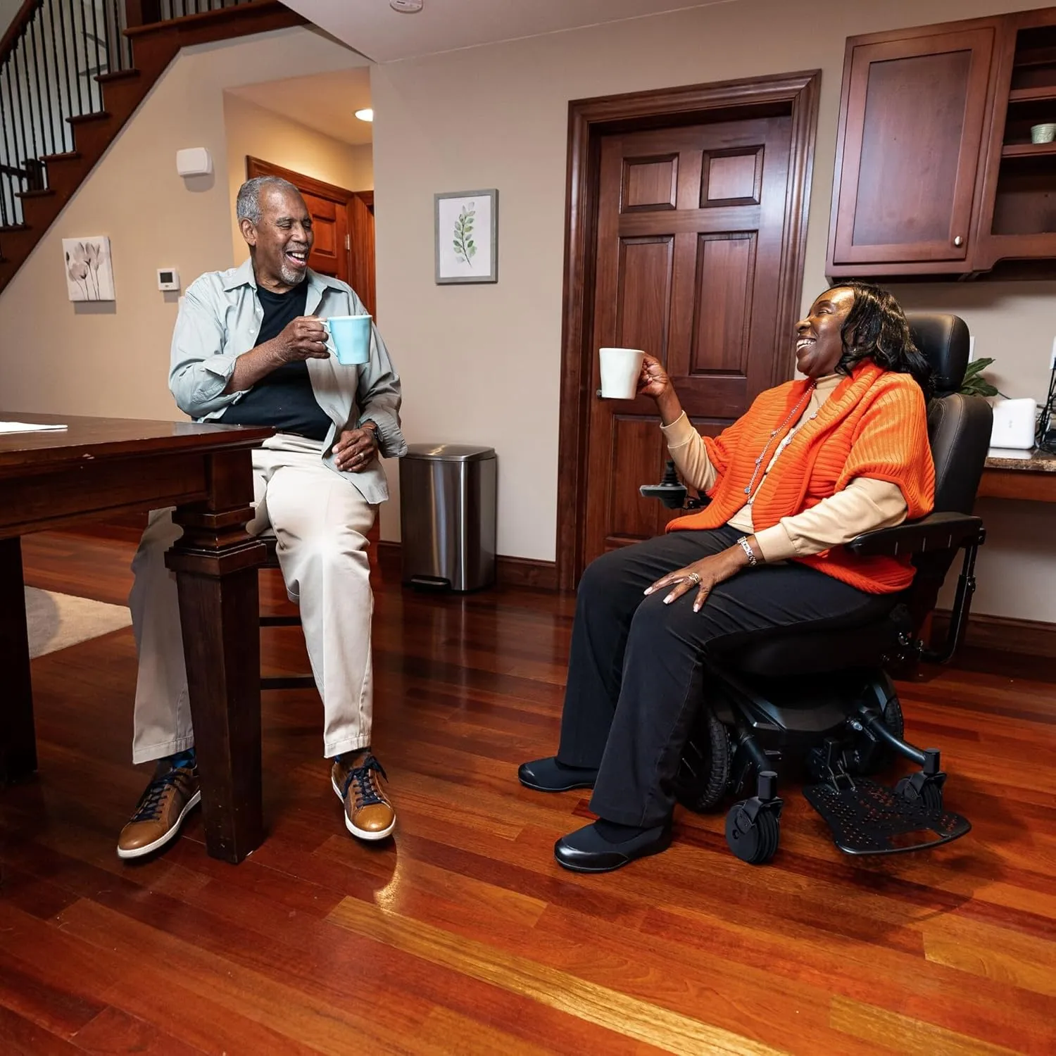 Pride Jazzy EVO 613 Li Power Chair - Electric Wheelchair Scooter for Adults, Lithium Battery, 300 Lbs Weight Capacity, Robin's Egg, 18" x18-20 Seat Size