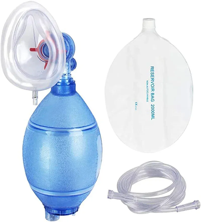 PVC Manual Resuscitation Ambu Bag – Emergency Rescue Kit