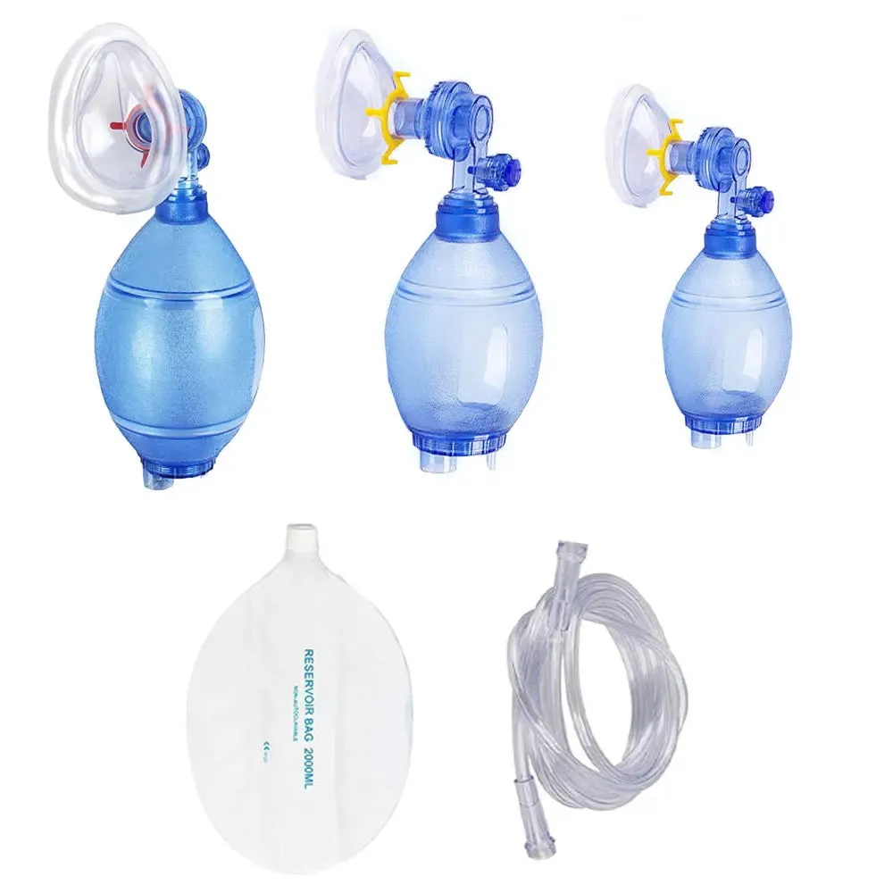 PVC Manual Resuscitation Ambu Bag – Emergency Rescue Kit
