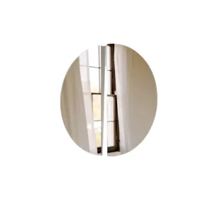 "Aria Refract"-Circle Reflected Mirror Set