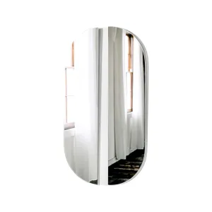 "Aria Refract"- Racetrack Mirror Reflected Set in Clear Tint