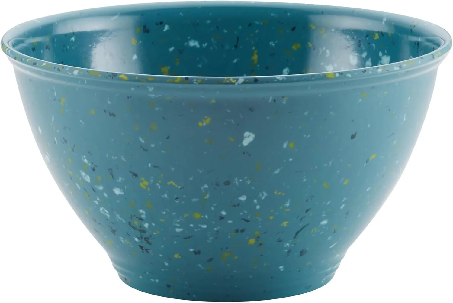Rachael Ray Accessories Kitchen Pantryware Multi Purpose/Salad Serveware/Melamine Garbage Bowl, 4 Liters, Agave Blue
