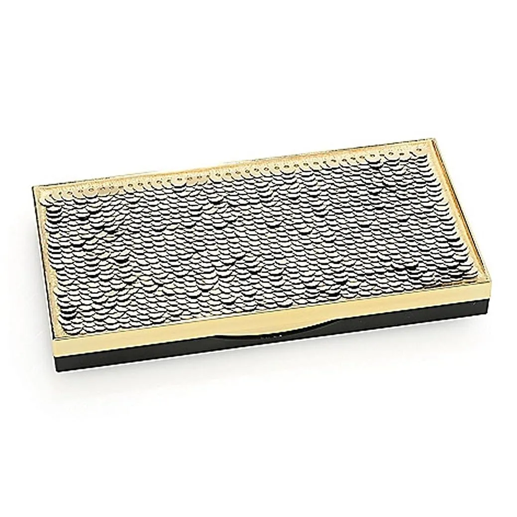 Ready To Wear Holiday Sequin Couture Powder Compact (WARM RADIANCE)