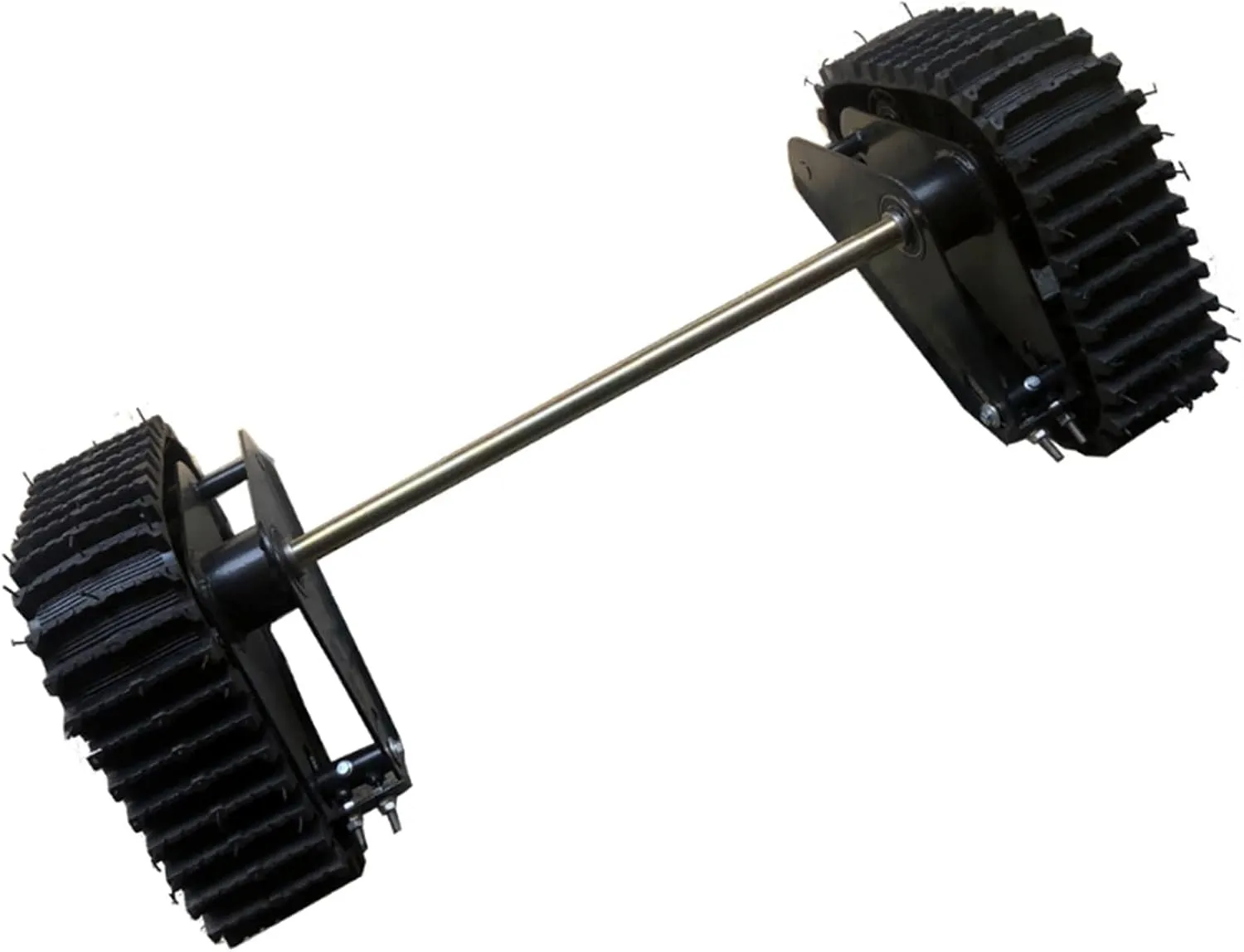 Rear Axle Track Assembly 60CM Go Kart Buggy UTV ATV Snow Sand Snowmobile Rear Axle Track Assembly Kit Rear Axle Kit for Snow Sand Track Mountain Motorcycle