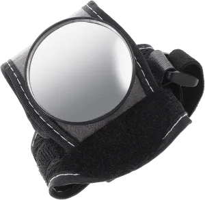 Rearview Bike Mirror Wrist Mirror Reflective Bike Mirror Wrist-Mounted Bike Safety Cycling Mirror