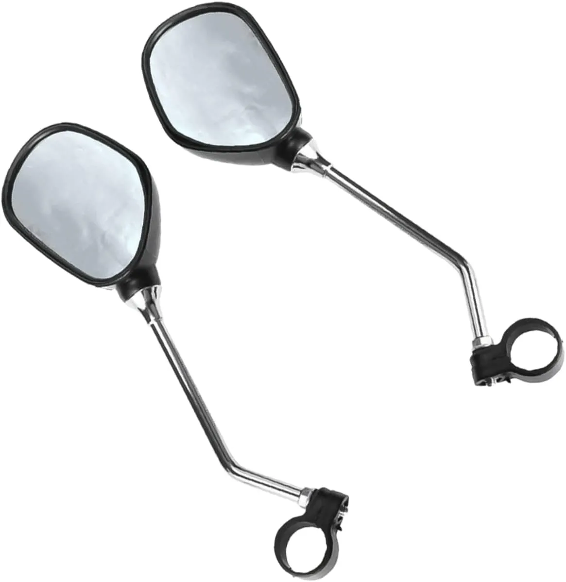 Rearview Mirror for E-Bike Handlebar Mount Reflective Lightweight Suitable for Mountain Biking