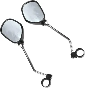 Rearview Mirror for E-Bike Handlebar Mount Reflective Lightweight Suitable for Mountain Biking