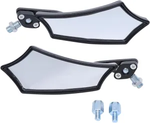Rearview Mirror for Motorcycle Universal Handlebar Mirror Aluminum Reflective Easy to Install for All Vehicles