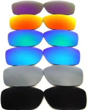 Replacement Lenses For Oakley Jupiter Squared Black&Gray&Blue&Green&Red&Purple 6PS
