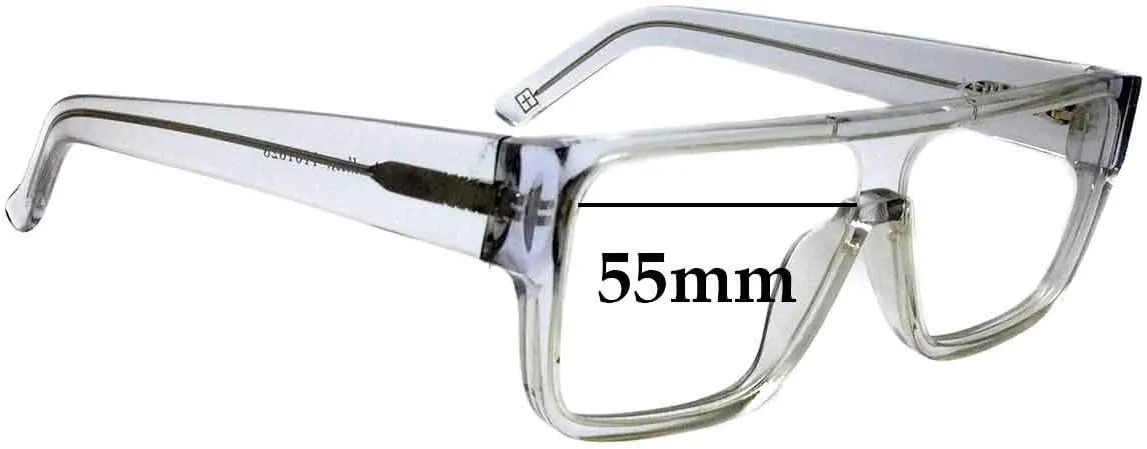 Replacement Sunglass Lenses Compatible for Ksubi Alkes 55mm