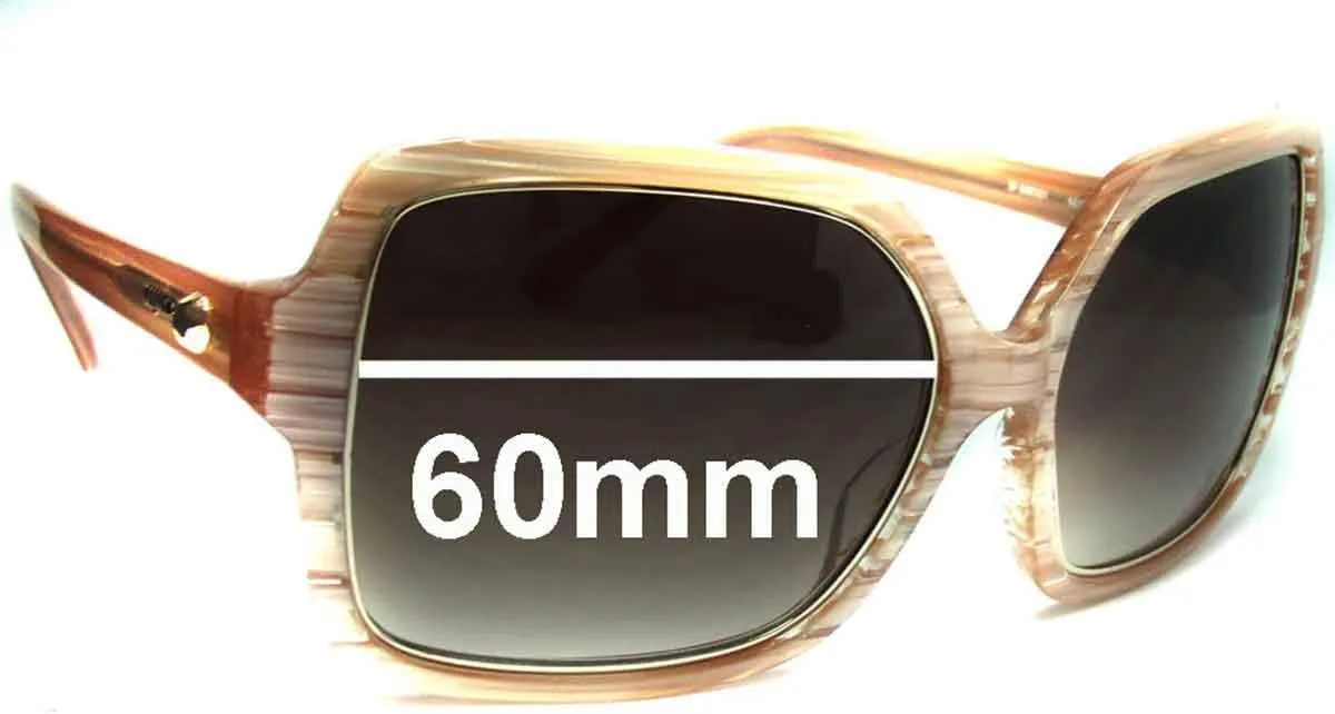 Replacement Sunglass Lenses Compatible for Mimco SF 008501 60mm