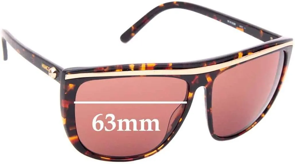Replacement Sunglass Lenses Compatible for Mimco Sportluxe 63mm