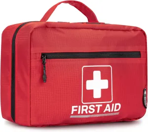 RHINO RESCUE 240 Piece All-Purpose First Aid Kit, Home & Office Professional Medical Supplies, Ideal for Emergency, School, Business, Car, Camping, FSA HSA Eligible